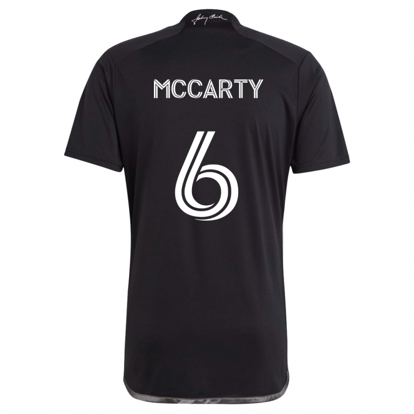 Niño Camiseta Dax Mccarty #6 Negro 2ª Equipación 2024/25 La Camisa Perú