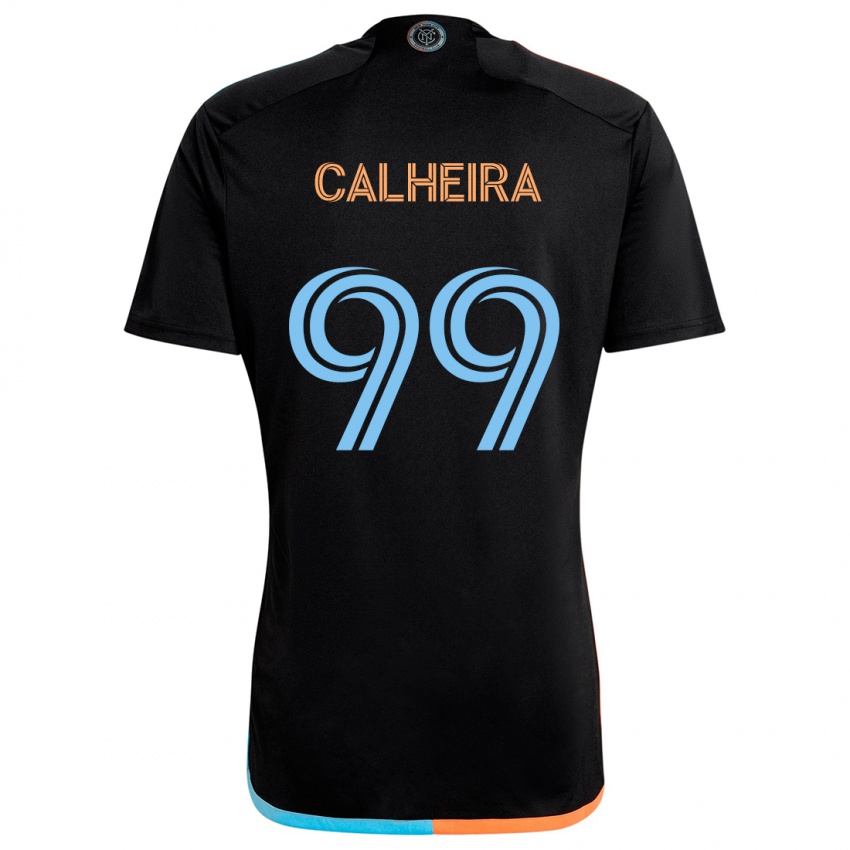 Niño Camiseta Taylor Calheira #99 Negro Naranja Azul 2ª Equipación 2024/25 La Camisa Perú