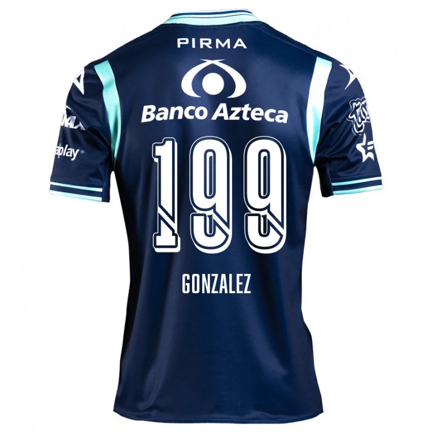 Niño Camiseta Samuel González #199 Azul Marino 2ª Equipación 2024/25 La Camisa Perú