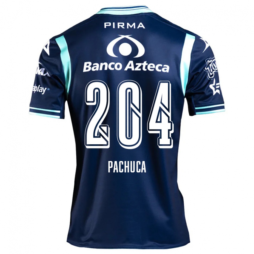 Niño Camiseta José Pachuca #204 Azul Marino 2ª Equipación 2024/25 La Camisa Perú