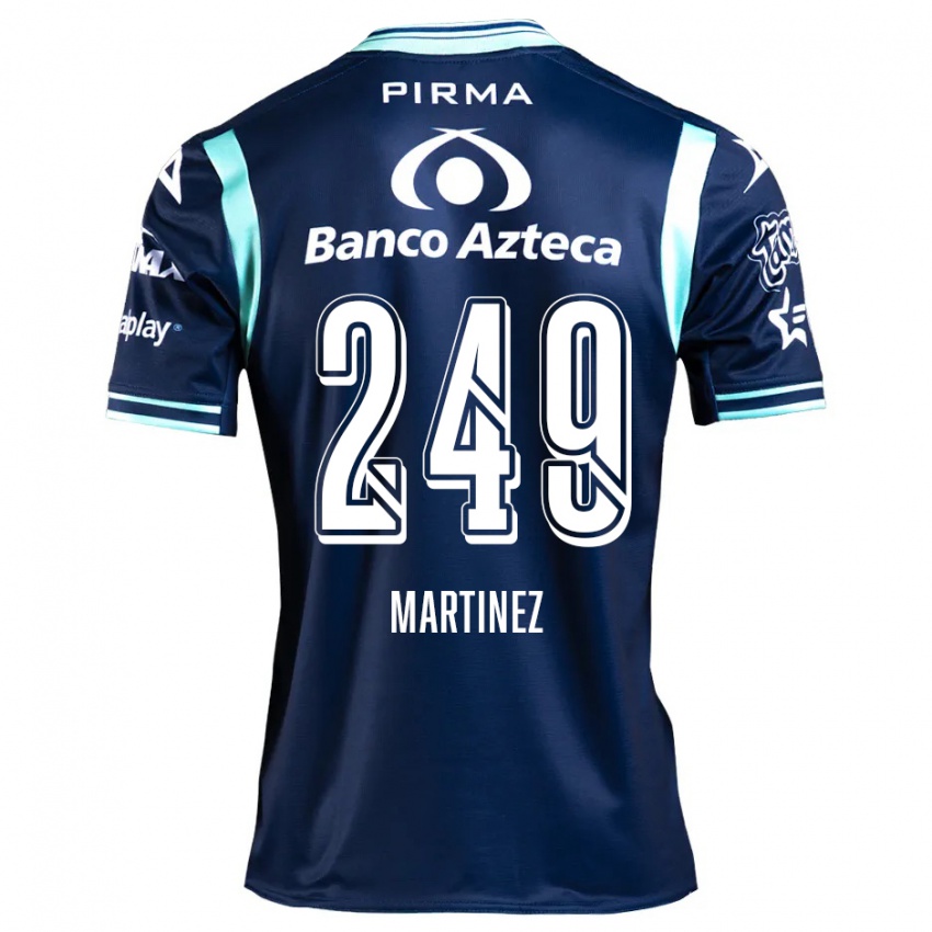 Niño Camiseta Juan Martínez #249 Azul Marino 2ª Equipación 2024/25 La Camisa Perú