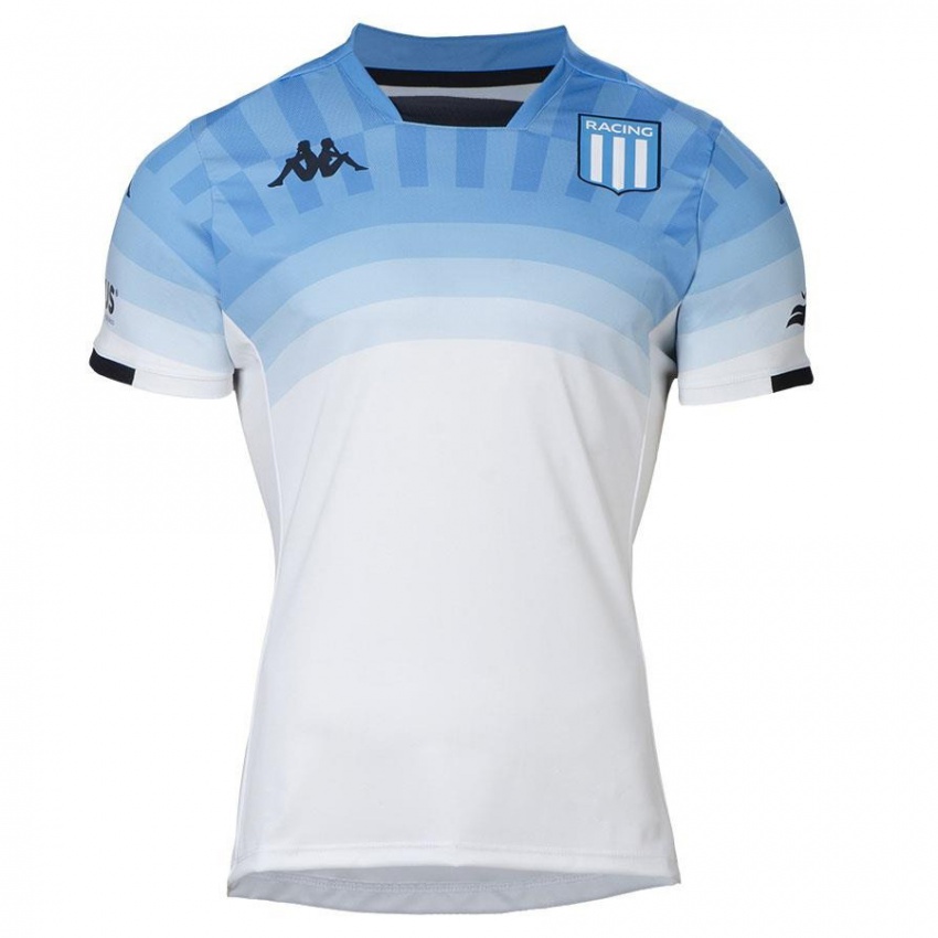 Niño Camiseta Demián Núñez #0 Blanco Azul Negro 2ª Equipación 2024/25 La Camisa Perú