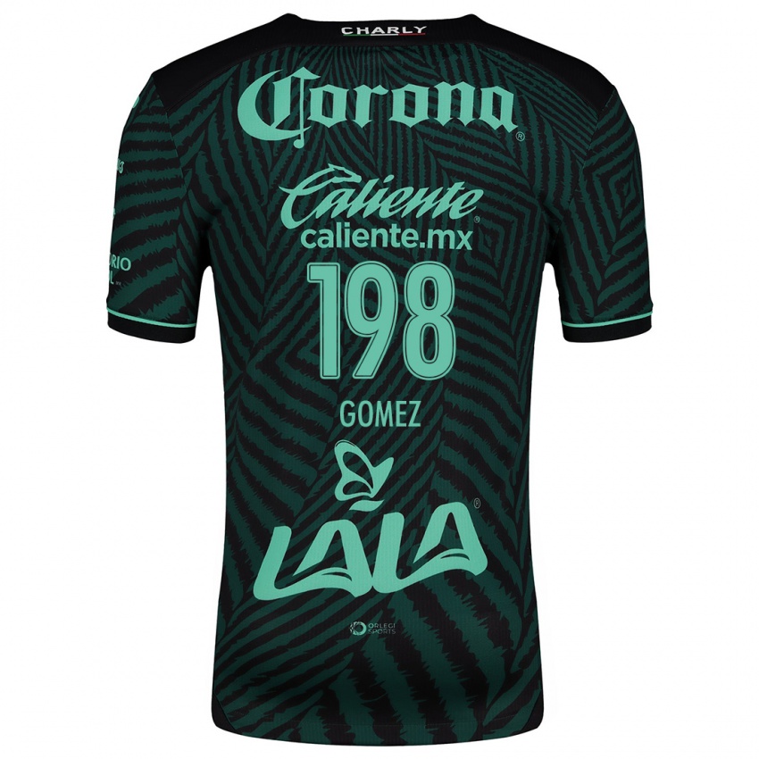 Niño Camiseta Isaác Gómez #198 Verde Negro 2ª Equipación 2024/25 La Camisa Perú