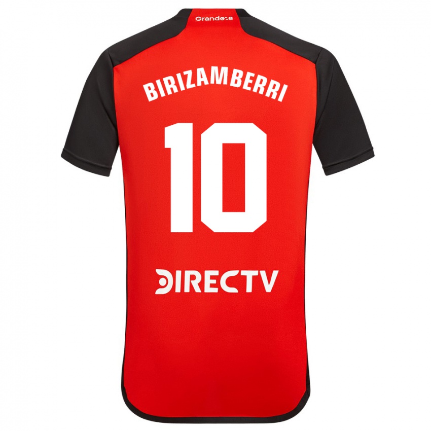 Niño Camiseta María Carolina Birizamberri Rivero #10 Rojo Negro Blanco 2ª Equipación 2024/25 La Camisa Perú