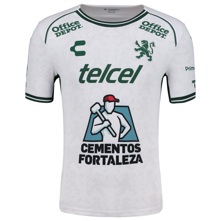 Niño Camiseta Gonzalo Nápoli #0 Blanco Verde 2ª Equipación 2024/25 La Camisa Perú