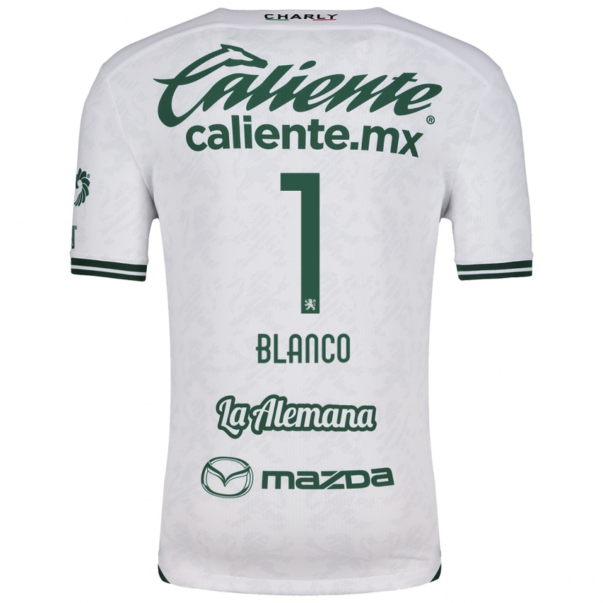 Niño Camiseta Alfonso Blanco #1 Blanco Verde 2ª Equipación 2024/25 La Camisa Perú