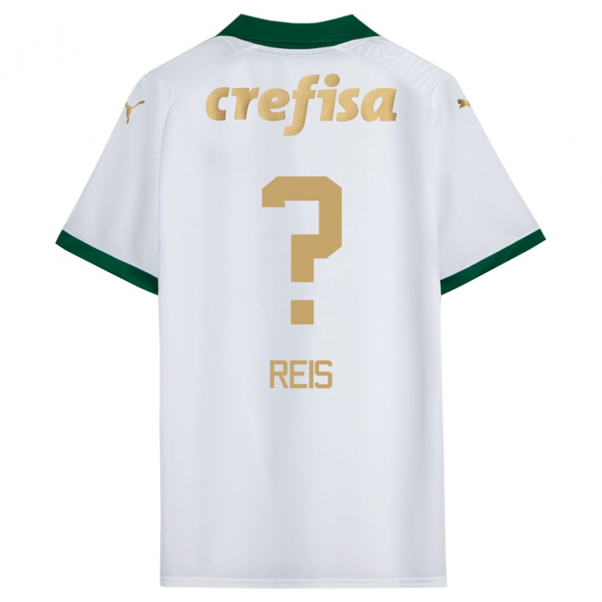 Niño Camiseta Vitor Reis #0 Blanco Verde 2ª Equipación 2024/25 La Camisa Perú