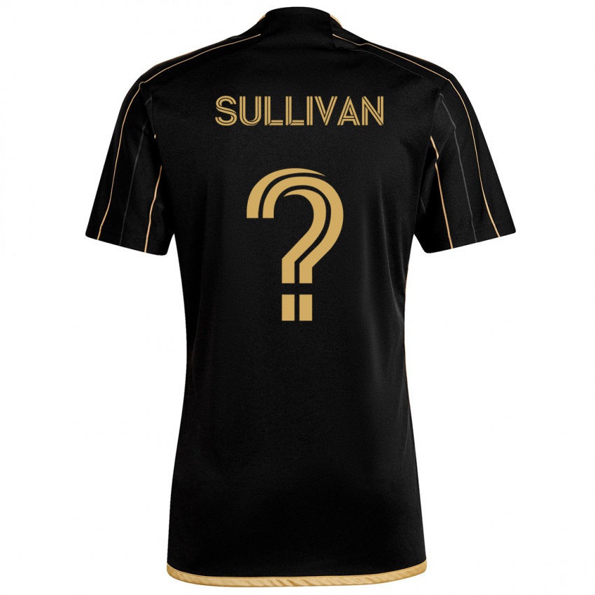 Hombre Camiseta Sullivan #0 Oro Negro 1ª Equipación 2024/25 La Camisa Perú