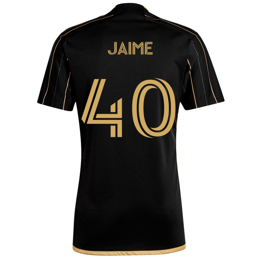 Hombre Camiseta Christopher Jaime #40 Oro Negro 1ª Equipación 2024/25 La Camisa Perú