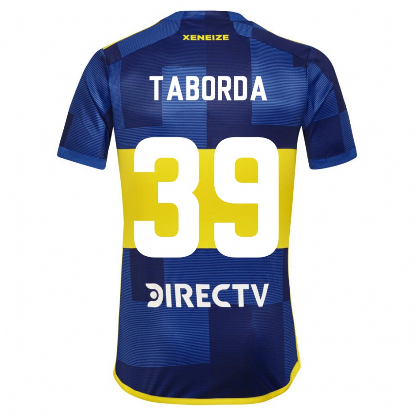 Hombre Camiseta Vicente Taborda #39 Azul Amarillo 1ª Equipación 2024/25 La Camisa Perú