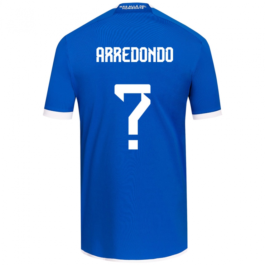 Hombre Camiseta Milovan Arredondo #0 Azul Blanco 1ª Equipación 2024/25 La Camisa Perú