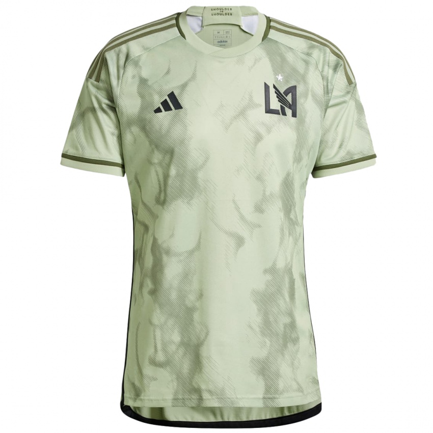 Hombre Camiseta Anthony Juárez #0 Verde Claro 2ª Equipación 2024/25 La Camisa Perú