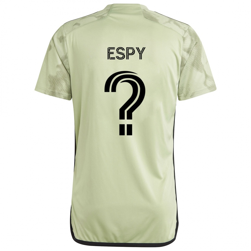 Hombre Camiseta Tyson Espy #0 Verde Claro 2ª Equipación 2024/25 La Camisa Perú