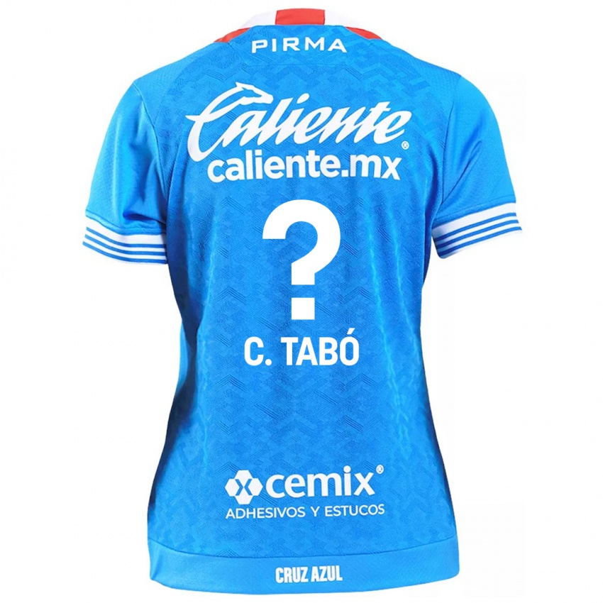 Niño Camiseta Christian Tabó #0 Cielo Azul 1ª Equipación 2024/25 La Camisa Perú