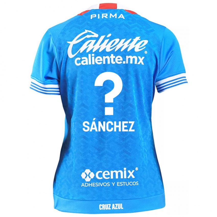 Niño Camiseta Jorge Sanchez #0 Cielo Azul 1ª Equipación 2024/25 La Camisa Perú