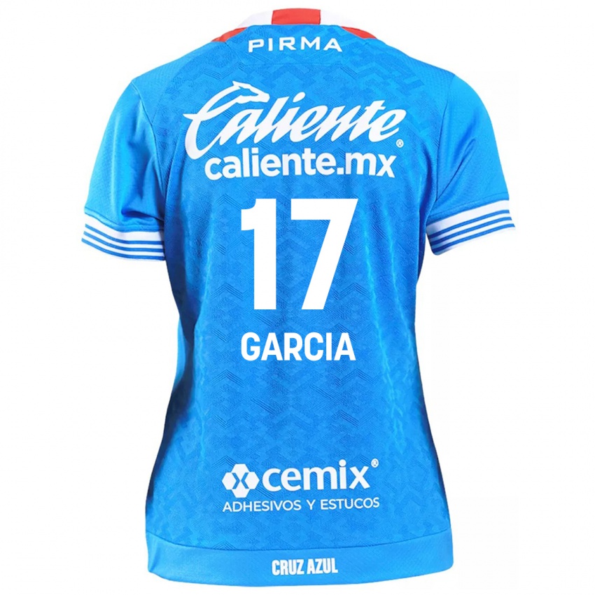 Niño Camiseta Amaury Garcia #17 Cielo Azul 1ª Equipación 2024/25 La Camisa Perú