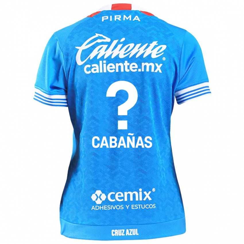 Niño Camiseta Alfredo Cabañas #0 Cielo Azul 1ª Equipación 2024/25 La Camisa Perú