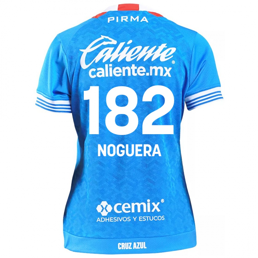 Niño Camiseta Heldrich Noguera #182 Cielo Azul 1ª Equipación 2024/25 La Camisa Perú