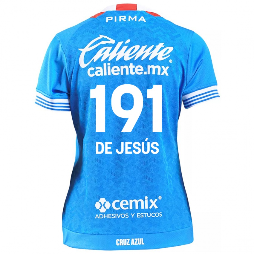 Niño Camiseta Luis De Jesús #191 Cielo Azul 1ª Equipación 2024/25 La Camisa Perú