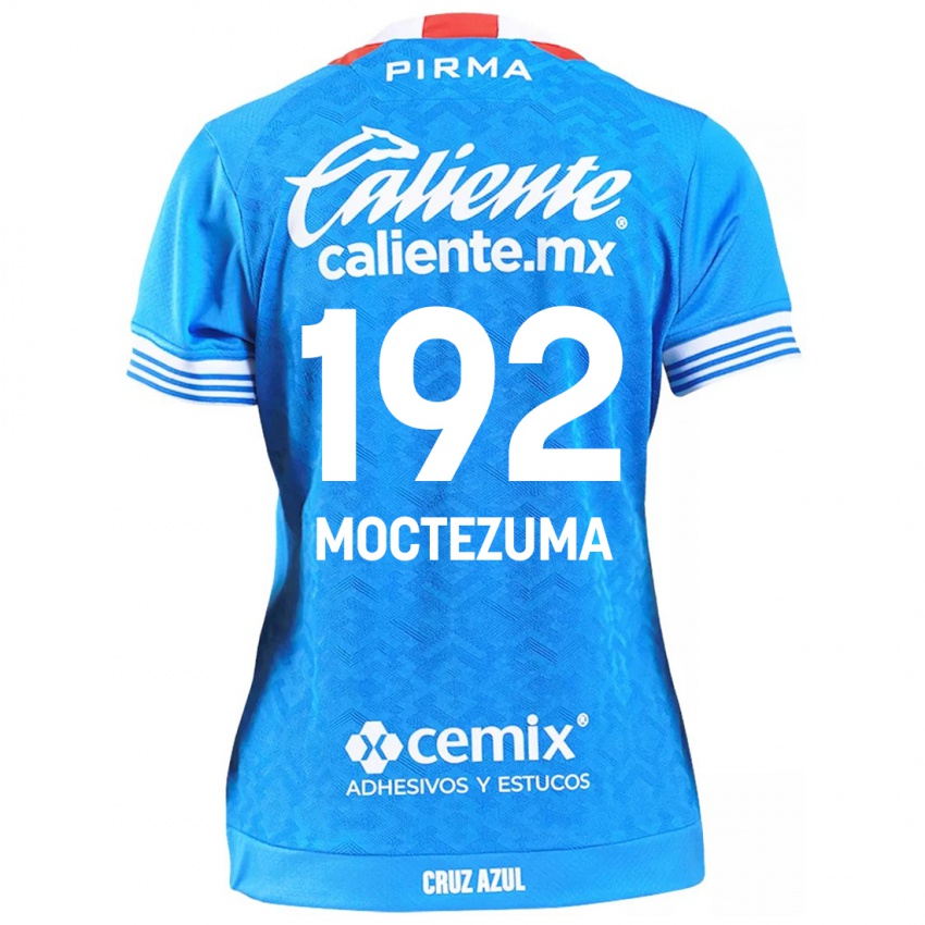 Niño Camiseta Brayan Moctezuma #192 Cielo Azul 1ª Equipación 2024/25 La Camisa Perú