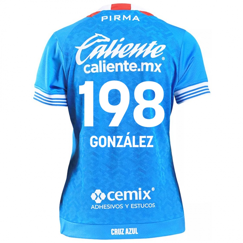 Niño Camiseta Kenneth González #198 Cielo Azul 1ª Equipación 2024/25 La Camisa Perú