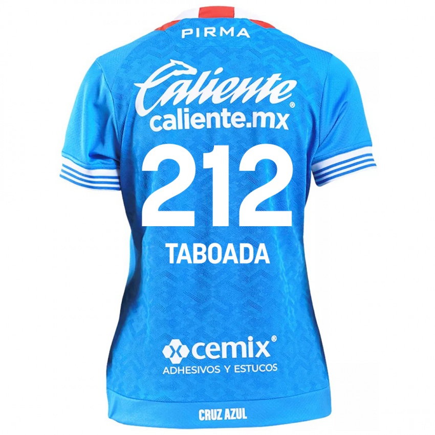 Niño Camiseta Víctor Taboada #212 Cielo Azul 1ª Equipación 2024/25 La Camisa Perú