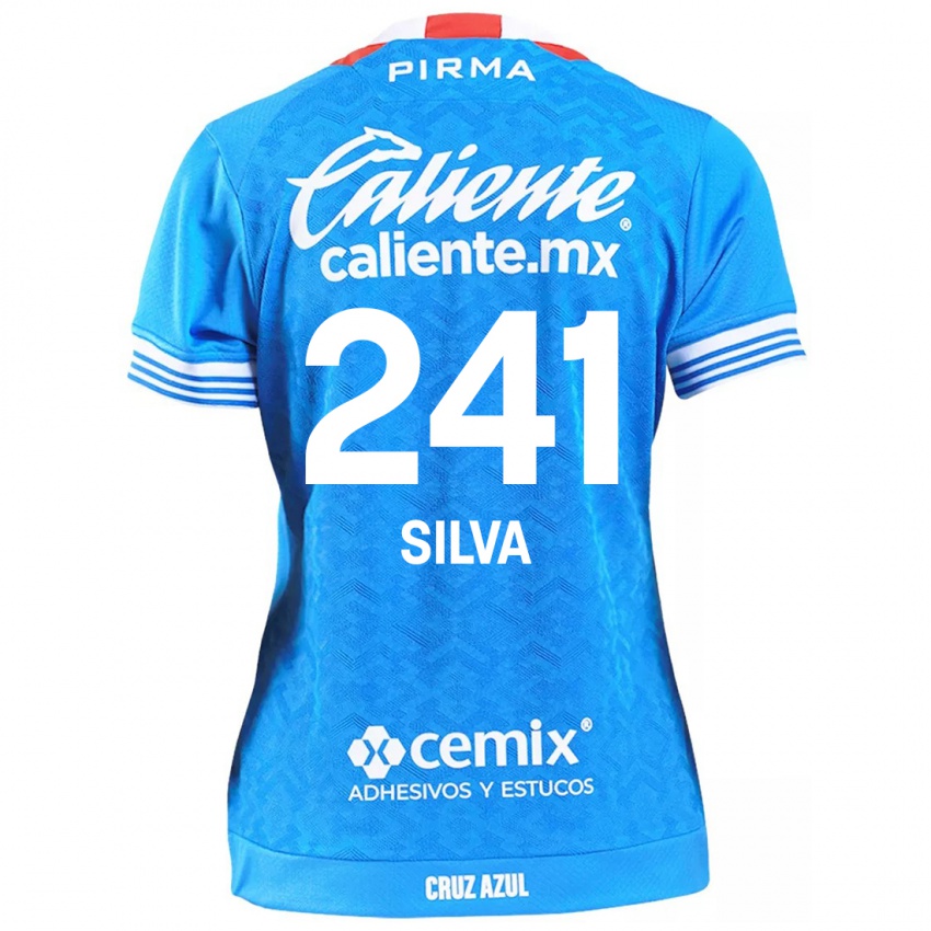 Niño Camiseta Iván Silva #241 Cielo Azul 1ª Equipación 2024/25 La Camisa Perú