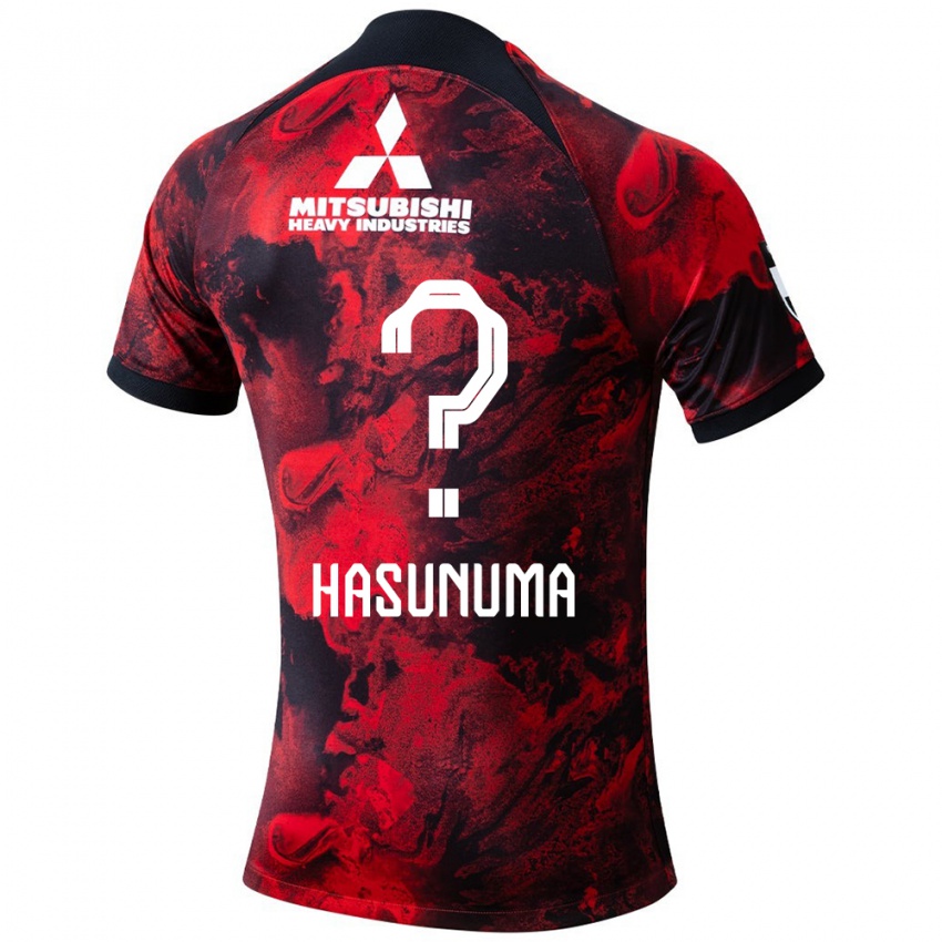 Niño Camiseta Shunsuke Hasunuma #0 Negro Rojo 1ª Equipación 2024/25 La Camisa Perú