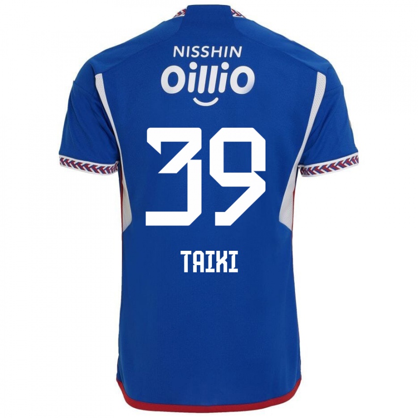 Niño Camiseta Taiki Watanabe #39 Azul Blanco Rojo 1ª Equipación 2024/25 La Camisa Perú