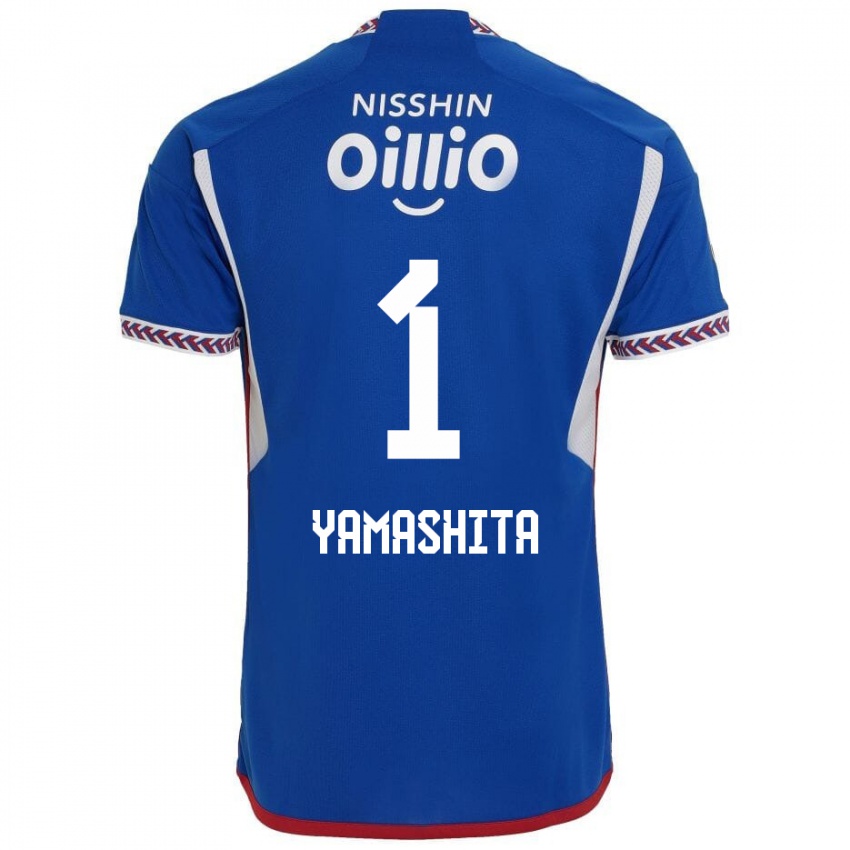 Niño Camiseta Shoma Yamashita #1 Azul Blanco Rojo 1ª Equipación 2024/25 La Camisa Perú