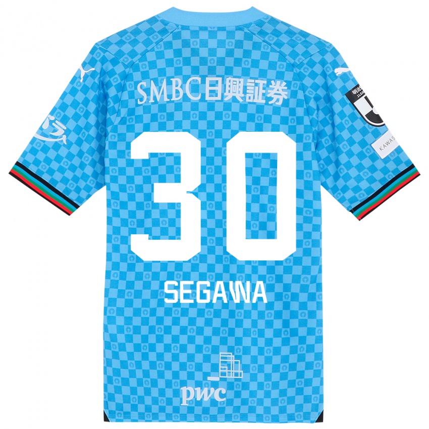 Niño Camiseta Yusuke Segawa #30 Azul Celeste 1ª Equipación 2024/25 La Camisa Perú