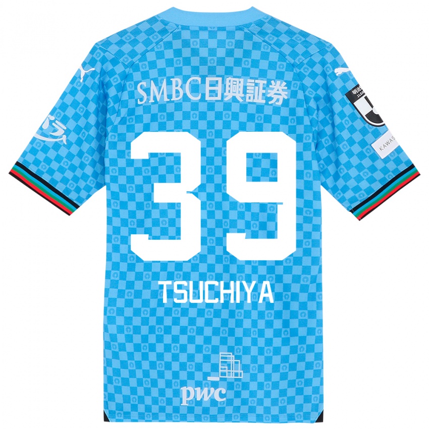 Niño Camiseta Kaito Tsuchiya #39 Azul Celeste 1ª Equipación 2024/25 La Camisa Perú