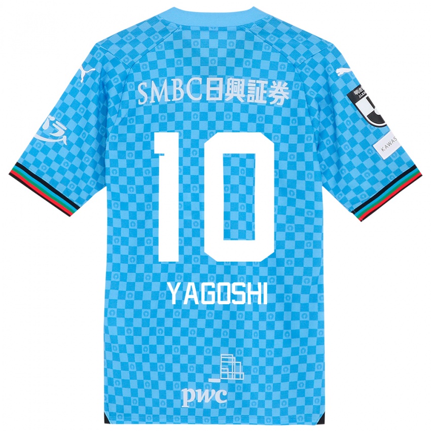 Niño Camiseta Mikito Yagoshi #10 Azul Celeste 1ª Equipación 2024/25 La Camisa Perú