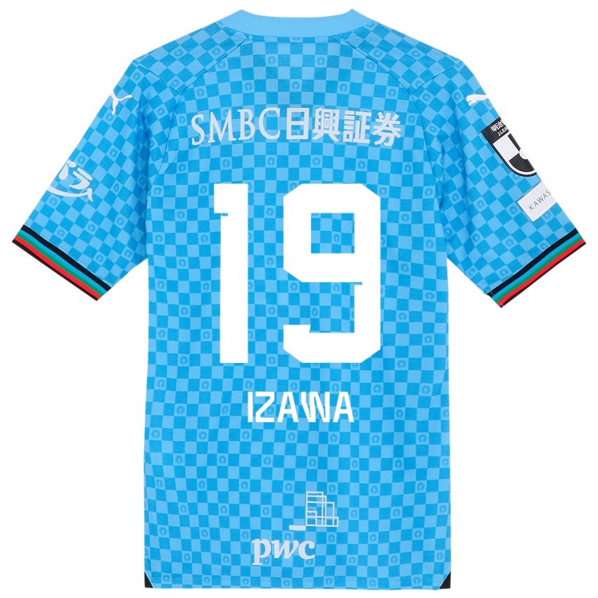 Niño Camiseta Haruki Izawa #19 Azul Celeste 1ª Equipación 2024/25 La Camisa Perú