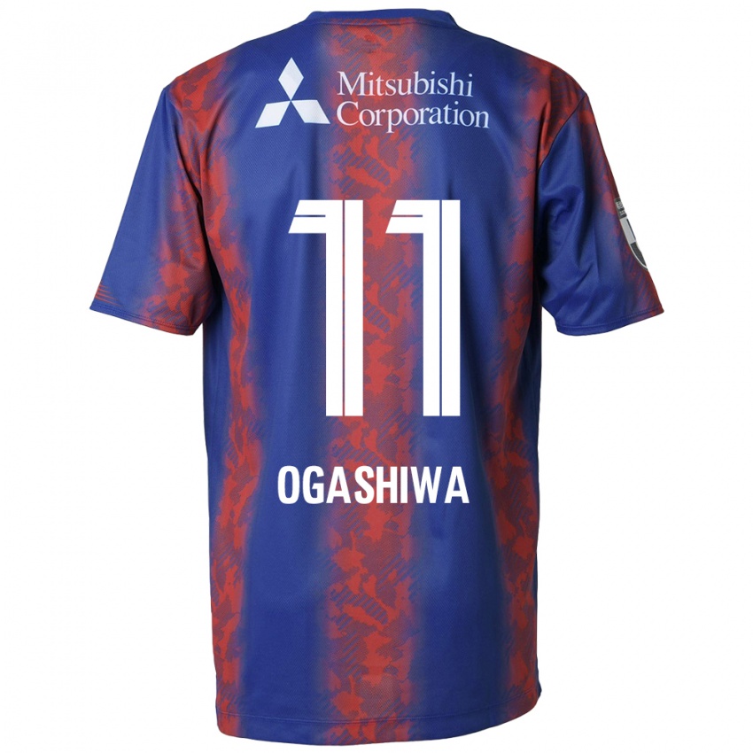 Niño Camiseta Tsuyoshi Ogashiwa #11 Azul Rojo 1ª Equipación 2024/25 La Camisa Perú