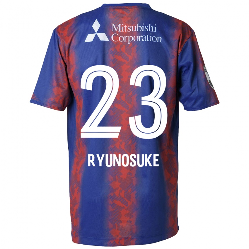 Niño Camiseta Ryunosuke Sato #23 Azul Rojo 1ª Equipación 2024/25 La Camisa Perú