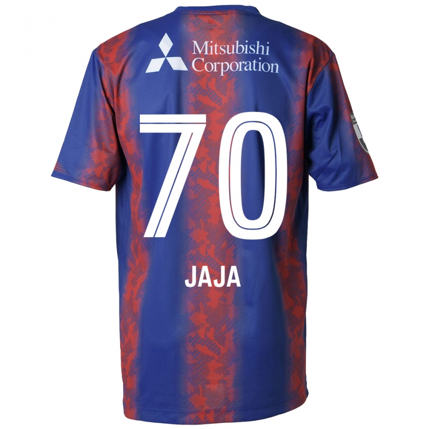 Niño Camiseta Jája Silva #70 Azul Rojo 1ª Equipación 2024/25 La Camisa Perú