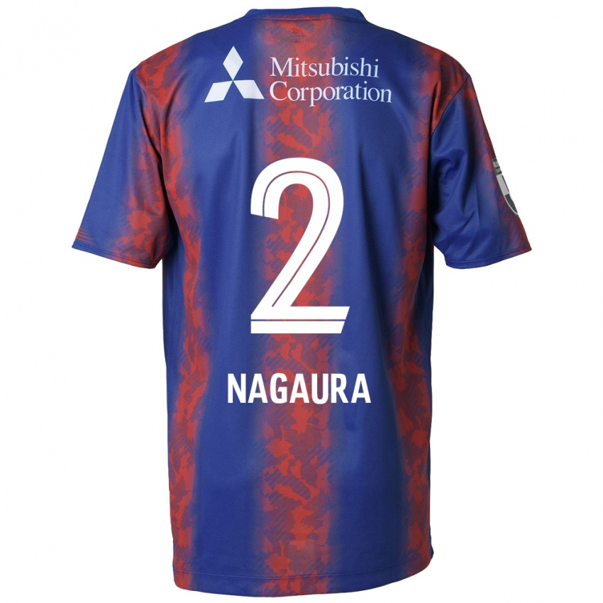 Niño Camiseta Koshi Nagaura #2 Azul Rojo 1ª Equipación 2024/25 La Camisa Perú