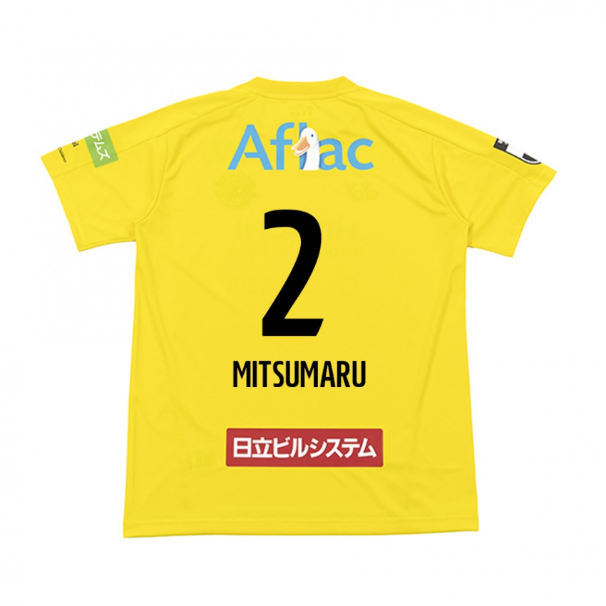 Niño Camiseta Hiromu Mitsumaru #2 Amarillo Negro 1ª Equipación 2024/25 La Camisa Perú