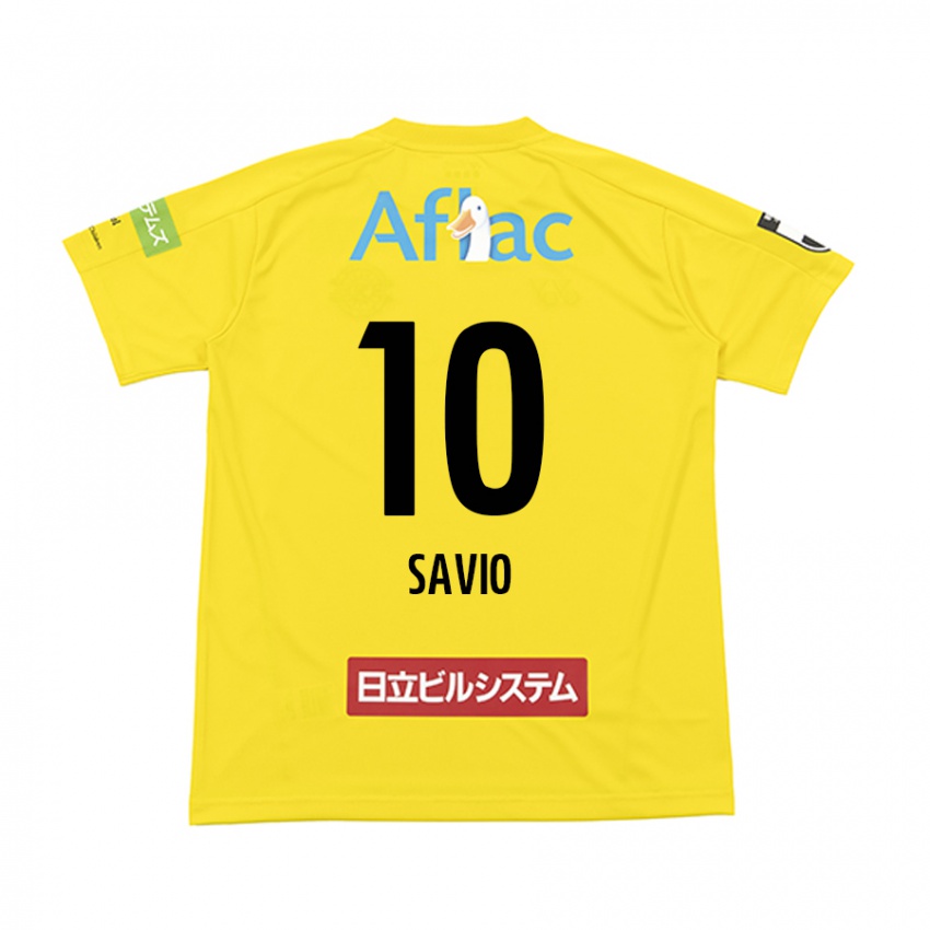 Niño Camiseta Matheus Savio #10 Amarillo Negro 1ª Equipación 2024/25 La Camisa Perú