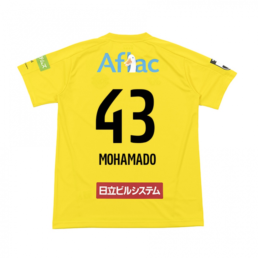 Niño Camiseta Faruzansana Mohamado #43 Amarillo Negro 1ª Equipación 2024/25 La Camisa Perú