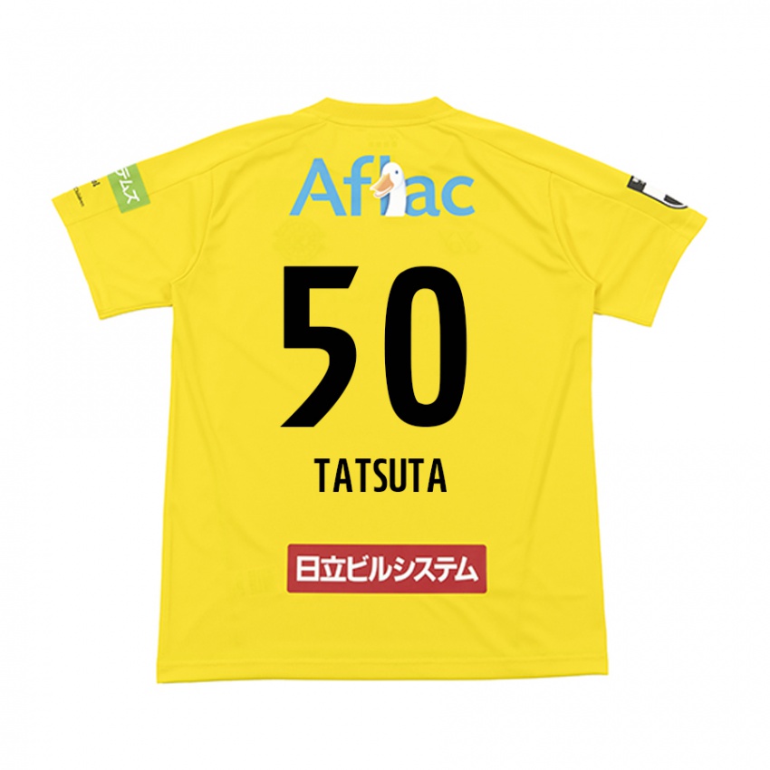 Niño Camiseta Yugo Tatsuta #50 Amarillo Negro 1ª Equipación 2024/25 La Camisa Perú