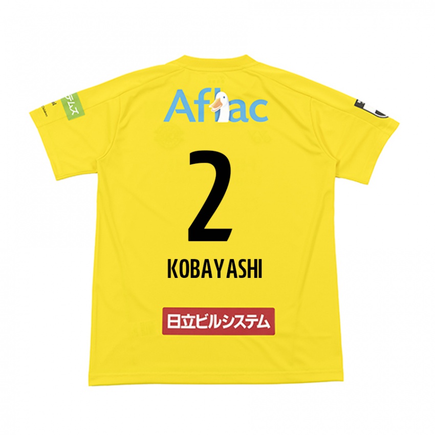 Niño Camiseta Kensei Kobayashi #2 Amarillo Negro 1ª Equipación 2024/25 La Camisa Perú