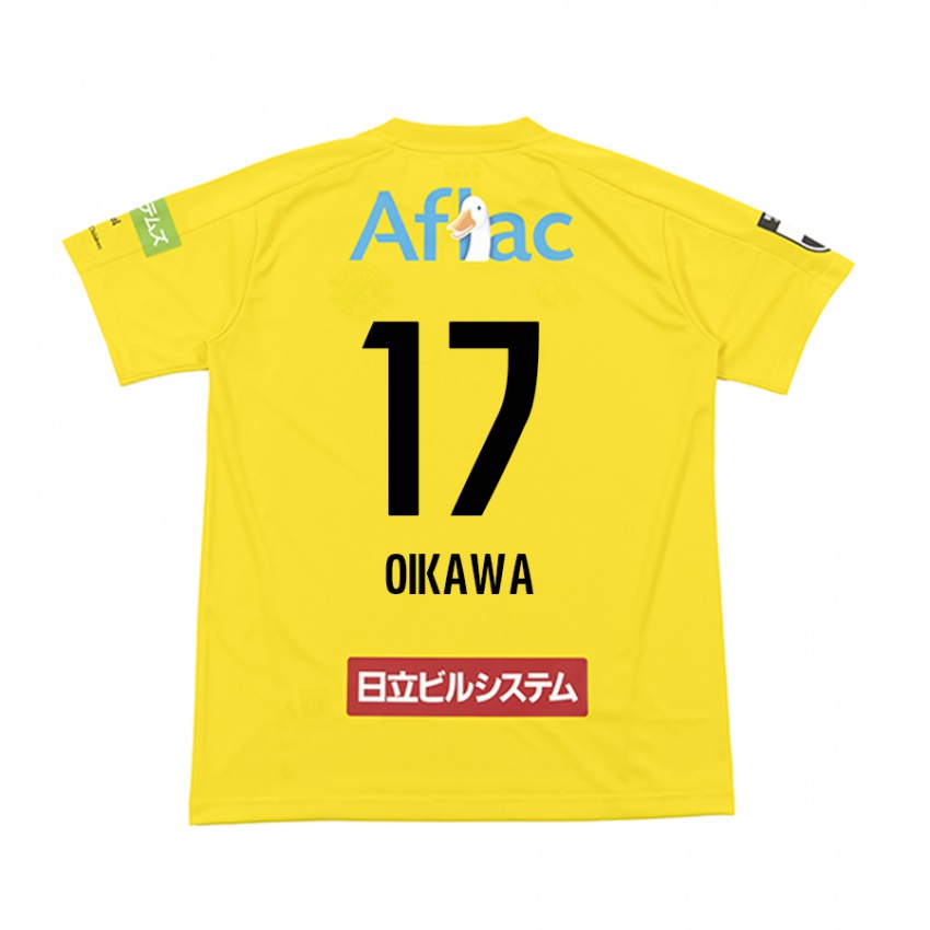 Niño Camiseta Koki Oikawa #17 Amarillo Negro 1ª Equipación 2024/25 La Camisa Perú