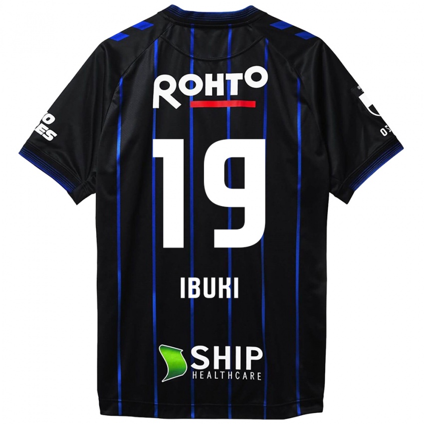 Niño Camiseta Ibuki Konno #19 Azul Negro 1ª Equipación 2024/25 La Camisa Perú