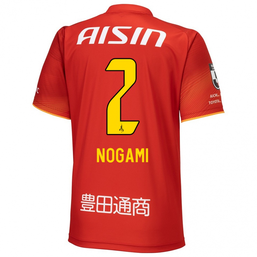 Niño Camiseta Yuki Nogami #2 Rojo Blanco Amarillo 1ª Equipación 2024/25 La Camisa Perú