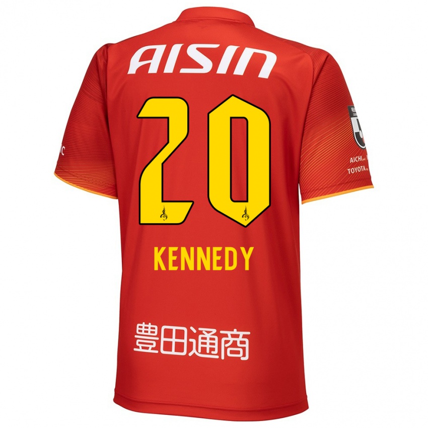 Niño Camiseta Kennedy Egbus Mikuni #20 Rojo Blanco Amarillo 1ª Equipación 2024/25 La Camisa Perú