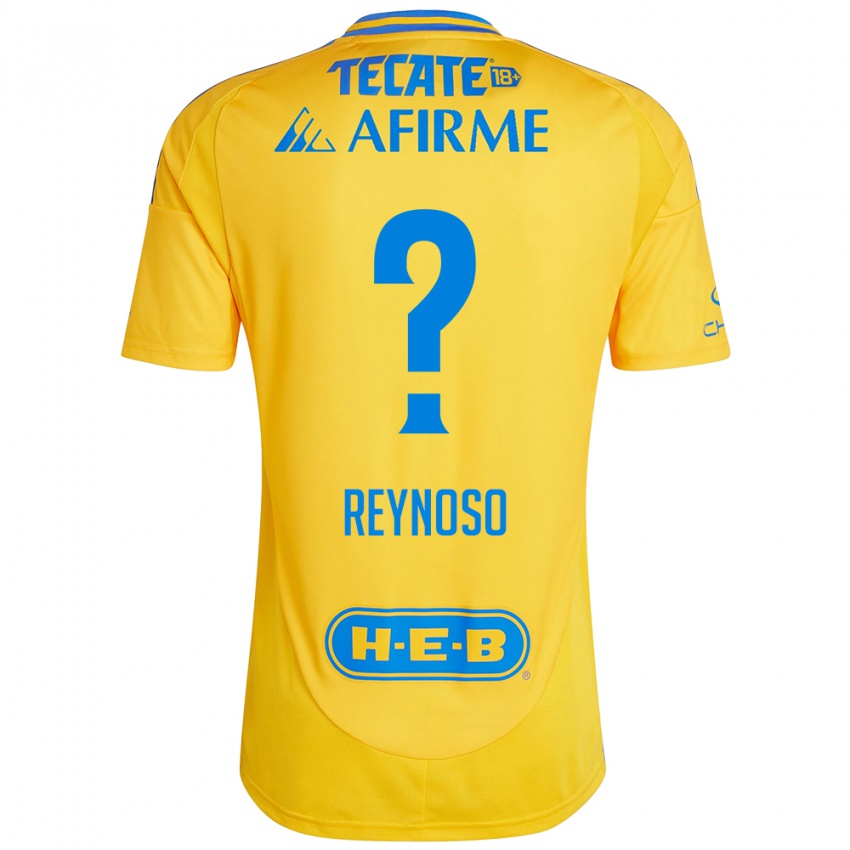 Niño Camiseta Omar Reynoso #0 Oro Amarillo 1ª Equipación 2024/25 La Camisa Perú