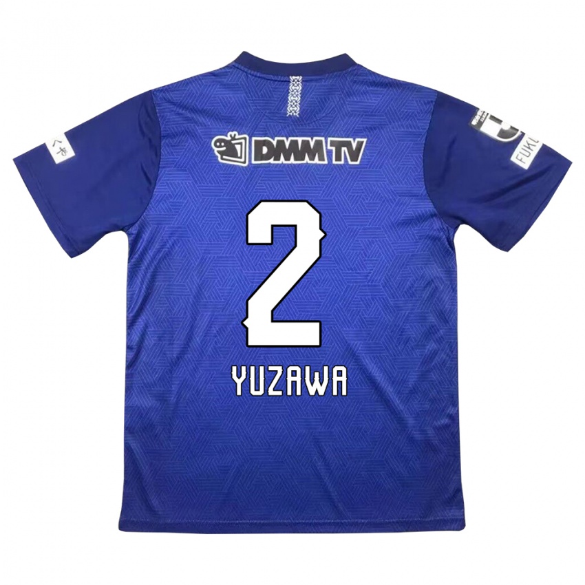 Niño Camiseta Masato Yuzawa #2 Azul Oscuro 1ª Equipación 2024/25 La Camisa Perú