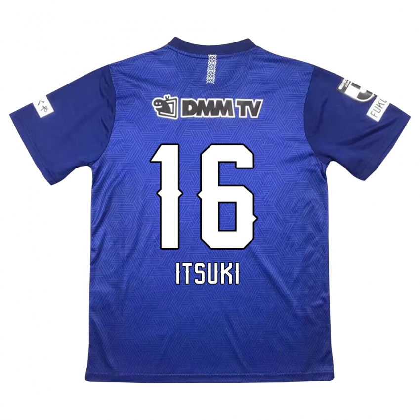 Niño Camiseta Itsuki Oda #16 Azul Oscuro 1ª Equipación 2024/25 La Camisa Perú